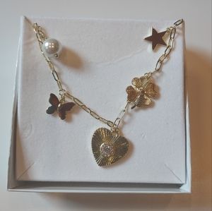 Jennifer Miller Heart Charm necklace